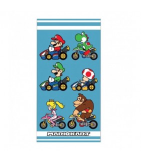 Toalla Super Mario Bros Nintendo algodon Vehiculos