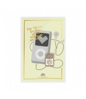 TARJETA STAMPING DORADO +...