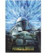 Póster Star Wars The Mandalorian, Hyperspace