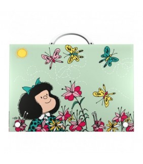 Maletín en polipropileno Primavera Mafalda