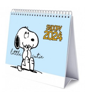 Calendario 2024 sobremesa Snoopy