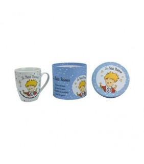 Taza en caja redonda decorativa - El Principito