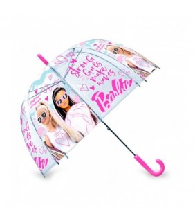 Paraguas manual Barbie 46cm