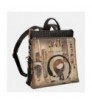 Mochila mediana negra Shoen