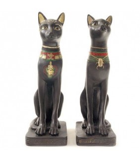 Figura Egipto Gato Negro Egipcio
