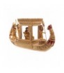 Figura Egipto Bote Egipcio Dorado