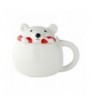 Taza de Cerámica con Tapa Oso Polar
