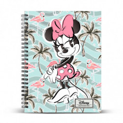 Minnie Mouse Turquesa Cuaderno A4 Papel Cuadricula
