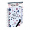 CUADERNO A6 CON BOLIGRAFO A JUEGO. OPOSITANDO MODO