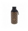 BOTELLA ACERO INOXIDABLE 500ML BLACK 80'S DOTS