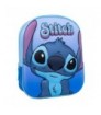 Mochila Infantil 3d Stitch Azul