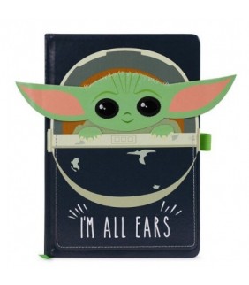 The Mandalorian I'M All Ears Novelty Notebook