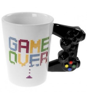 Taza en forma de mando GAME OVER""