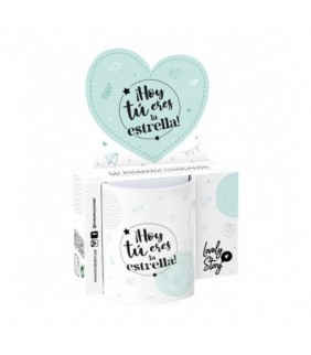 TAZA 330 ML - HOY TU ERES LA ESTRELLA