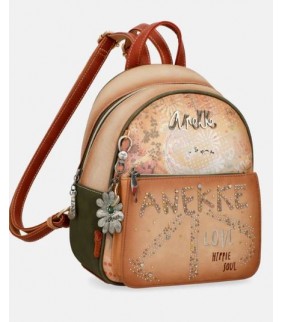 Mochila Paseo Bolsillo Anekke Peace and love