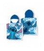 Poncho toalla Stitch Disney algodon