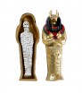 Figura Egipto Sarcófago Egipcio Anubis con Momia