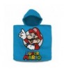 Poncho toalla Super Mario Bros algodon