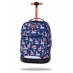 Mochila con ruedas Llamas Azul Coolpack